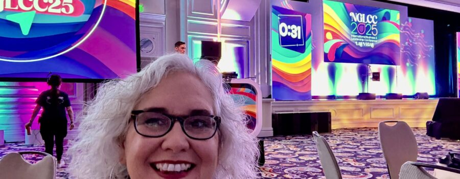 Aimee Bucher, CEO of Harrison Latham at the NGLCC Conference in Las Vegas August 2025